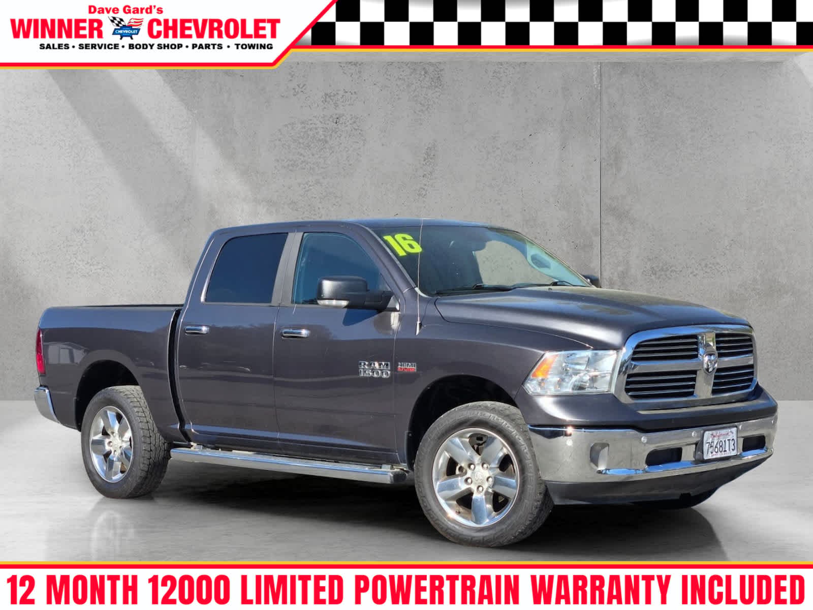 2016 RAM 1500 Lone Star