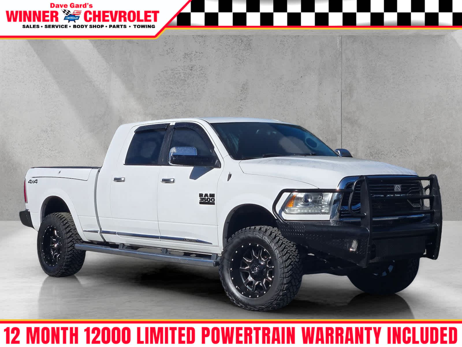2016 RAM 3500 Longhorn Limited