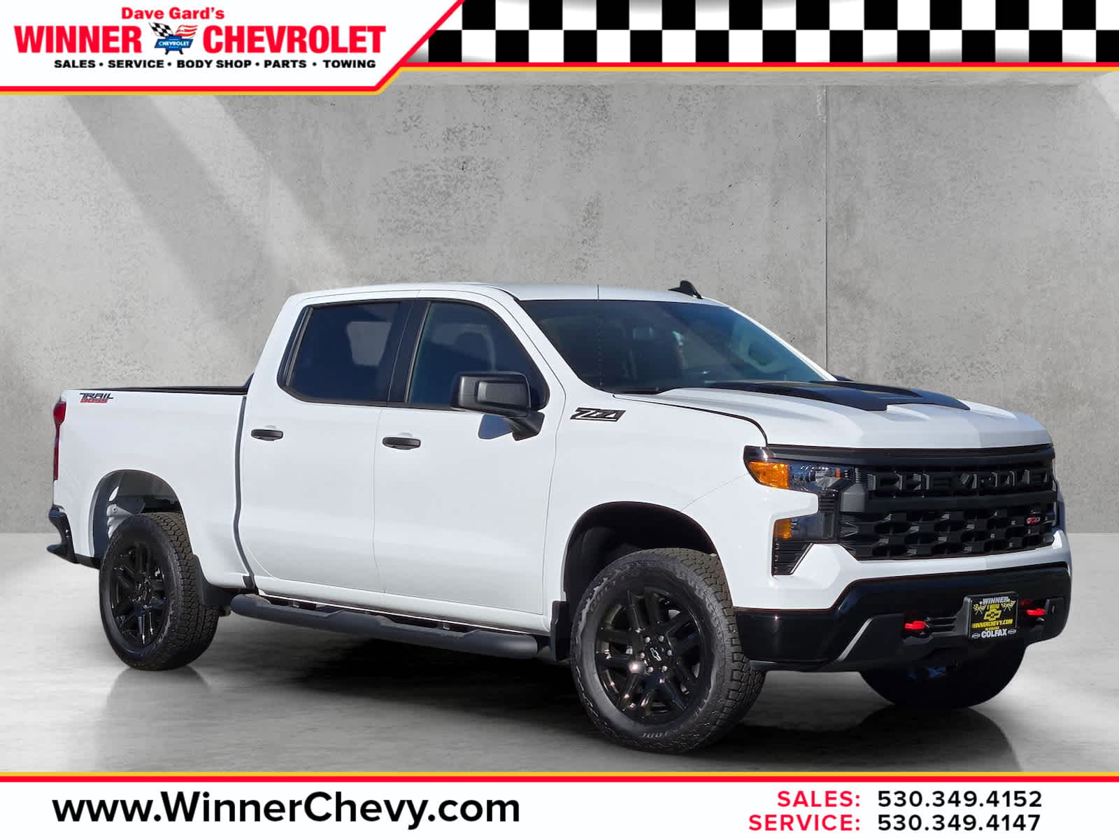 2026 Chevrolet Silverado 1500 Custom Trail Boss 4X4 Crew Cab Short Box's photo