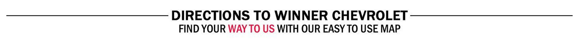 Directions to Winner Chevrolet of Colfax | Find your way to us with our easy to use map